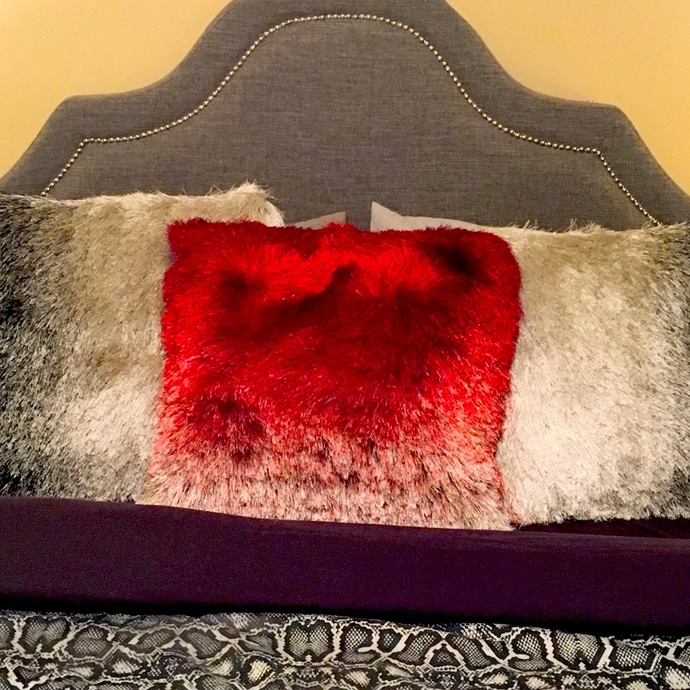 💜 $10 OFF THIS WEEK Chic Tassel Throw Pillow 20” RED